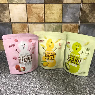 BASSAK 바삭 프리즈 크리스피 3종 — 5점을 준 리뷰어가 2020년 2월 올린 사용 사진