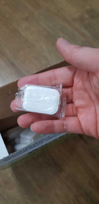 에코두 식기세척기세제 타블렛 600g — 5점을 준 리뷰어가 2019년 10월 올린 사용 사진