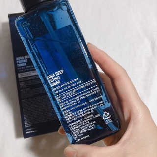 다슈코리아 다슈 맨즈 아쿠아 딥 포텐 토너 153ml — 5점을 준 리뷰어가 2019년 7월 올린 사용 사진