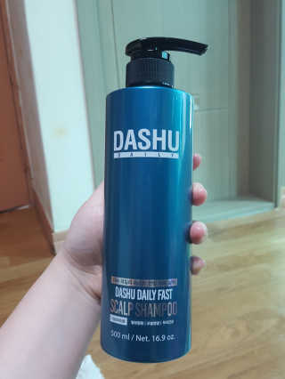 다슈코리아 다슈 데일리 패스트 한방 두피 샴푸 500ml — 3점을 준 리뷰어가 2018년 3월 올린 사용 사진