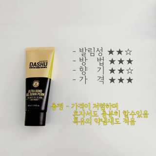 다슈코리아 다슈 포 맨 프리미엄 울트라 본드 젤 다운펌 — 5점을 준 리뷰어가 2020년 3월 올린 사용 사진