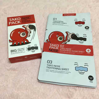 나이팅게일 TAKO PACK NOSE [문어코팩] — 3점을 준 리뷰어가 2016년 12월 올린 사용 사진