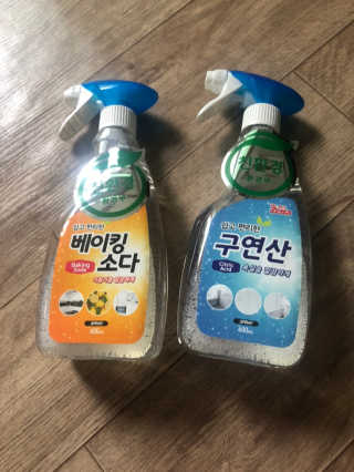 [제타매직클리너] 베이킹소다,구연산 2종set — 4.5점을 준 리뷰어가 2019년 7월 올린 사용 사진