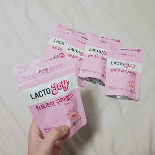 락토조이 구미젤리 복숭아맛 — 5점을 준 리뷰어가 2019년 6월 올린 사용 사진