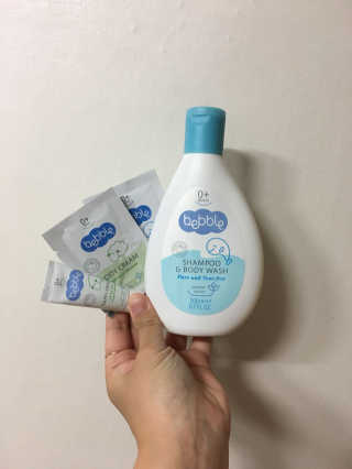 The golden snow 베블 베이비 샴푸앤바디워시 200ml — 3점을 준 리뷰어가 2017년 4월 올린 사용 사진
