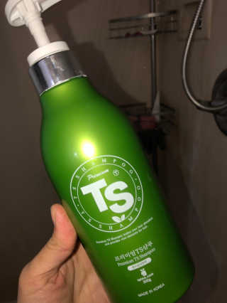 프리미엄 TS 샴푸 — 5점을 준 리뷰어가 2019년 3월 올린 사용 사진