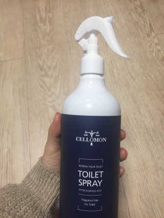 셀로몬 토일렛 스프레이 500ml — 1.17점을 준 리뷰어가 2018년 5월 올린 사용 사진