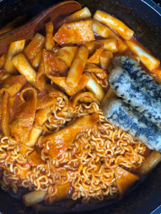 화곡미담 옛날 떡볶이 — 4점을 준 리뷰어가 2020년 3월 올린 사용 사진