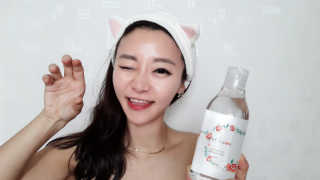 Honey Trap 허니트랩 로즈 퓨리파잉 클렌징 워터+고양이 머리띠 — 4점을 준 리뷰어가 2018년 5월 올린 사용 사진
