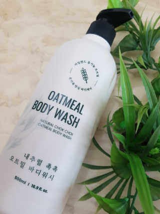 (주)에네스티 내추럴 촉촉  오트밀 바디워시 500ml — 5점을 준 리뷰어가 2019년 10월 올린 사용 사진