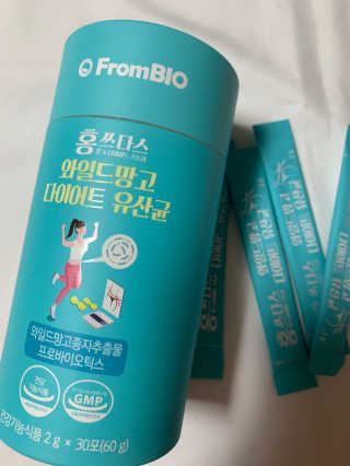 홍쓰다스 다이어트유산균, 체지방감소와 장건강개선 — 5점을 준 리뷰어가 2019년 12월 올린 사용 사진