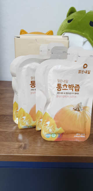 [GS달리살다] 환절기에 좋은 도라지배즙,호박즙 20포 — 5점을 준 리뷰어가 2020년 3월 올린 사용 사진