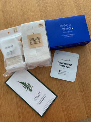 어반리브즈 프리미엄 화장솜 트라이얼 SET — 5점을 준 리뷰어가 2019년 8월 올린 사용 사진