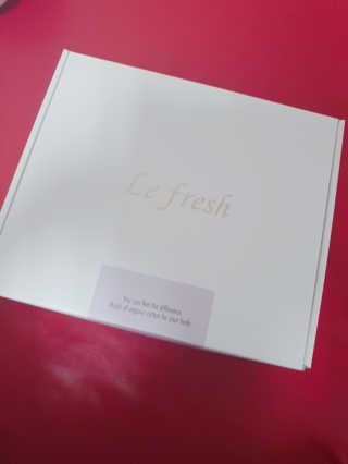 Le fresh 르프레시 Le fresh 오픈기념 선물박스 — 5점을 준 리뷰어가 2018년 12월 올린 사용 사진