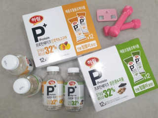 하림 P+ 닭가슴살 프로틴 쉐이크 — 4.5점을 준 리뷰어가 2019년 6월 올린 사용 사진