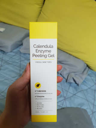타임인네이처 [더메디닥터] 카렌듈라 엔자임 필링젤 — 5점을 준 리뷰어가 2019년 2월 올린 사용 사진