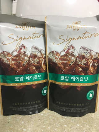 (주)쟈뎅 쟈뎅 시그니처 블랙, 헤이즐넛 230ml — 5점을 준 리뷰어가 2018년 7월 올린 사용 사진