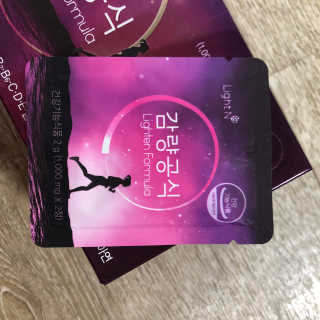 [감량공식] 다이어트 건강기능식품 신규 캠페인 — 5점을 준 리뷰어가 2020년 3월 올린 사용 사진