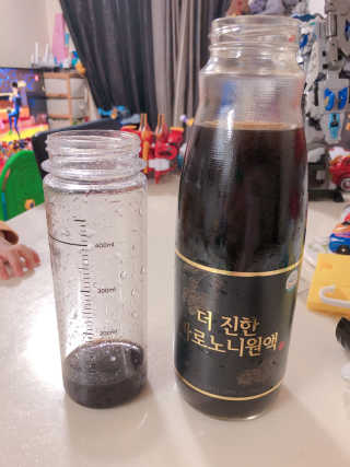 바로푸드 캄보디아노니 8640시간 숙성 더 진한 바로 노니원액 — 4점을 준 리뷰어가 2019년 4월 올린 사용 사진