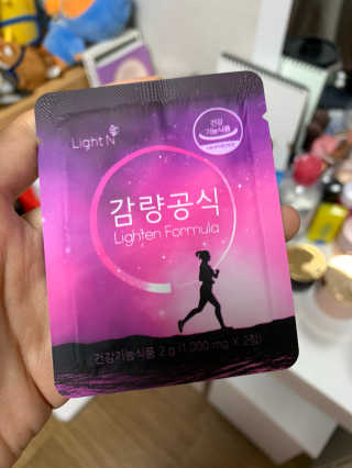 [감량공식] 다이어트 건강기능식품 — 4점을 준 리뷰어가 2019년 12월 올린 사용 사진