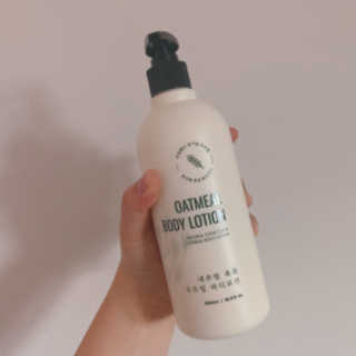 (주)에네스티 내추럴 촉촉  오트밀 바디로션 500ml — 4점을 준 리뷰어가 2020년 1월 올린 사용 사진