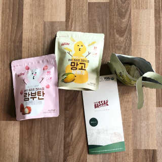 BASSAK 바삭 프리즈 크리스피 3종 — 5점을 준 리뷰어가 2020년 1월 올린 사용 사진