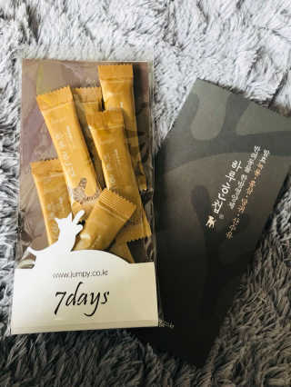 하루한첩 반려동물 한방영양제 장튼튼 7days — 2.5점을 준 리뷰어가 2018년 1월 올린 사용 사진