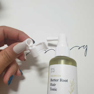 달리프 클로렐라 베러 루트 헤어토닉 100ml — 5점을 준 리뷰어가 2020년 3월 올린 사용 사진