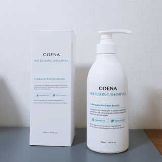 코에나샴푸 500ml — 4점을 준 리뷰어가 2019년 8월 올린 사용 사진