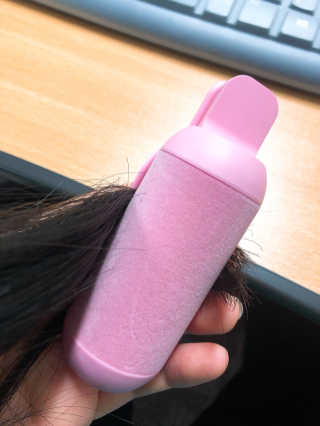 유닉스 USB 충전식 헤어롤 슈가핀 38mm — 5점을 준 리뷰어가 2020년 3월 올린 사용 사진