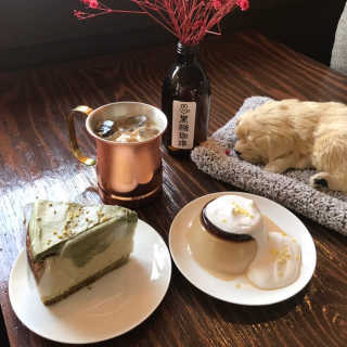 [후쿠오카 흑당커피] 흑당커피 2잔 + 디저트 1개 제공 — 4.5점을 준 리뷰어가 2019년 1월 올린 사용 사진