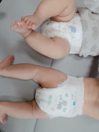 보솜이 베이비케어 팬티형 기저귀 — 5점을 준 리뷰어가 2019년 3월 올린 사용 사진