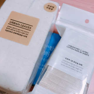 어반리브즈 프리미엄 화장솜 트라이얼 SET — 3점을 준 리뷰어가 2019년 8월 올린 사용 사진