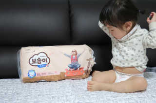 보솜이 액션핏 팬티형 — 5점을 준 리뷰어가 2019년 3월 올린 사용 사진