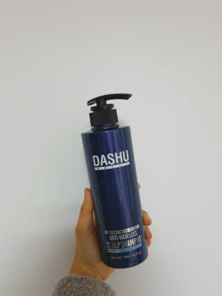 다슈코리아 다슈 데일리 단백질 한방 두피 골드 샴푸 500ml — 5점을 준 리뷰어가 2019년 1월 올린 사용 사진