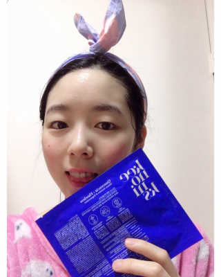 키노닉스 Querencia_Flawless 마스크팩 — 5점을 준 리뷰어가 2019년 4월 올린 사용 사진