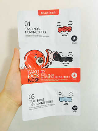 나이팅게일 TAKO PACK NOSE [문어코팩] — 3점을 준 리뷰어가 2017년 4월 올린 사용 사진