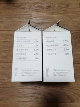 [착한습관]건강한 한끼, 귀리 쉐이크와 서리태 쉐이크 — 5점을 준 리뷰어가 2019년 10월 올린 사용 사진
