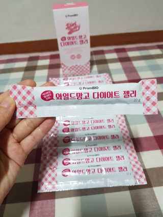 프롬바이오 다이어트엔와일드망고 젤리 — 5점을 준 리뷰어가 2019년 10월 올린 사용 사진