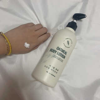 (주)에네스티 내추럴 촉촉  오트밀 바디로션 500ml — 5점을 준 리뷰어가 2019년 12월 올린 사용 사진