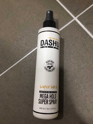 다슈코리아 다슈 포 맨 프리미엄 메가 홀드 슈퍼 스프레이 250ml — 5점을 준 리뷰어가 2019년 2월 올린 사용 사진