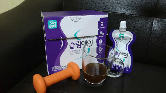데일리드링크 슬림에잇 리뷰 사진