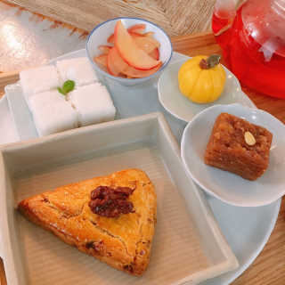 [맛을그리다 by 예빈당] 코리안디저트 세트 + 음료2잔 — 3점을 준 리뷰어가 2019년 10월 올린 사용 사진