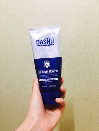 다슈코리아 다슈 패스트 다운펌 180ml — 3.5점을 준 리뷰어가 2017년 3월 올린 사용 사진