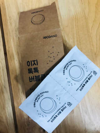 [에코앤드]이지톡톡 버블클리너 1종세척제 — 3점을 준 리뷰어가 2019년 6월 올린 사용 사진