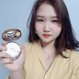 라임코스메틱 리얼 커버 핑크 쿠션 — 4.5점을 준 리뷰어가 2020년 3월 올린 사용 사진