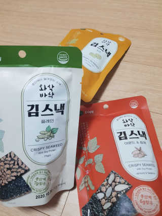 더빈트 와삭바삭 김스낵 — 4점을 준 리뷰어가 2019년 12월 올린 사용 사진