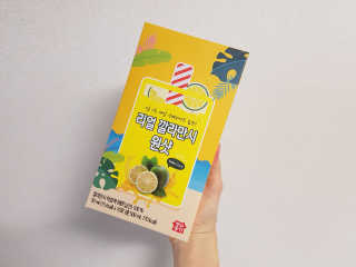 장수농가 리얼깔라만시 원샷 50ml 10팩+보틀 — 5점을 준 리뷰어가 2019년 5월 올린 사용 사진