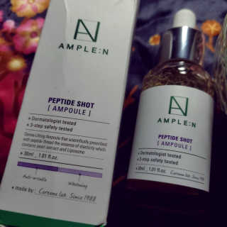 앰플엔 암 페트 펩티드 샷 AMPOULE — 5점을 준 리뷰어가 2019년 5월 올린 사용 사진