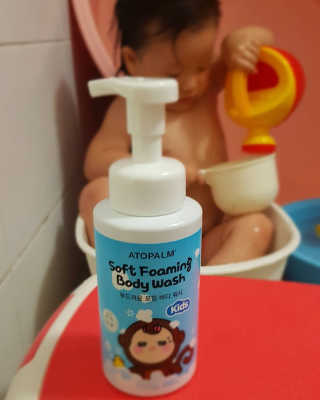 아토팜 소프트 포밍 바디워시 — 5점을 준 리뷰어가 2019년 8월 올린 사용 사진